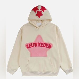 This is the viral Aelfriceden hoodie! this hoodie is a size small and comfy!